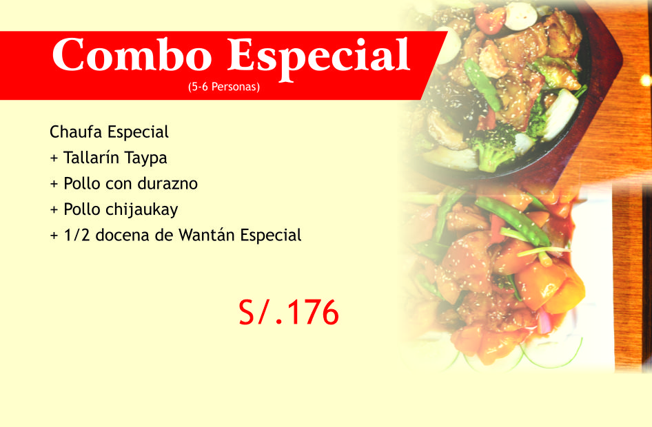 combo especial